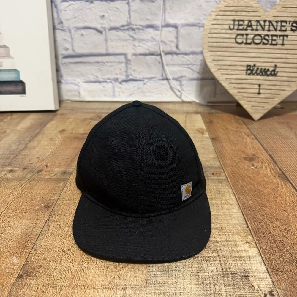 Carhartt Men's Firm Duck Flat Brim Cap